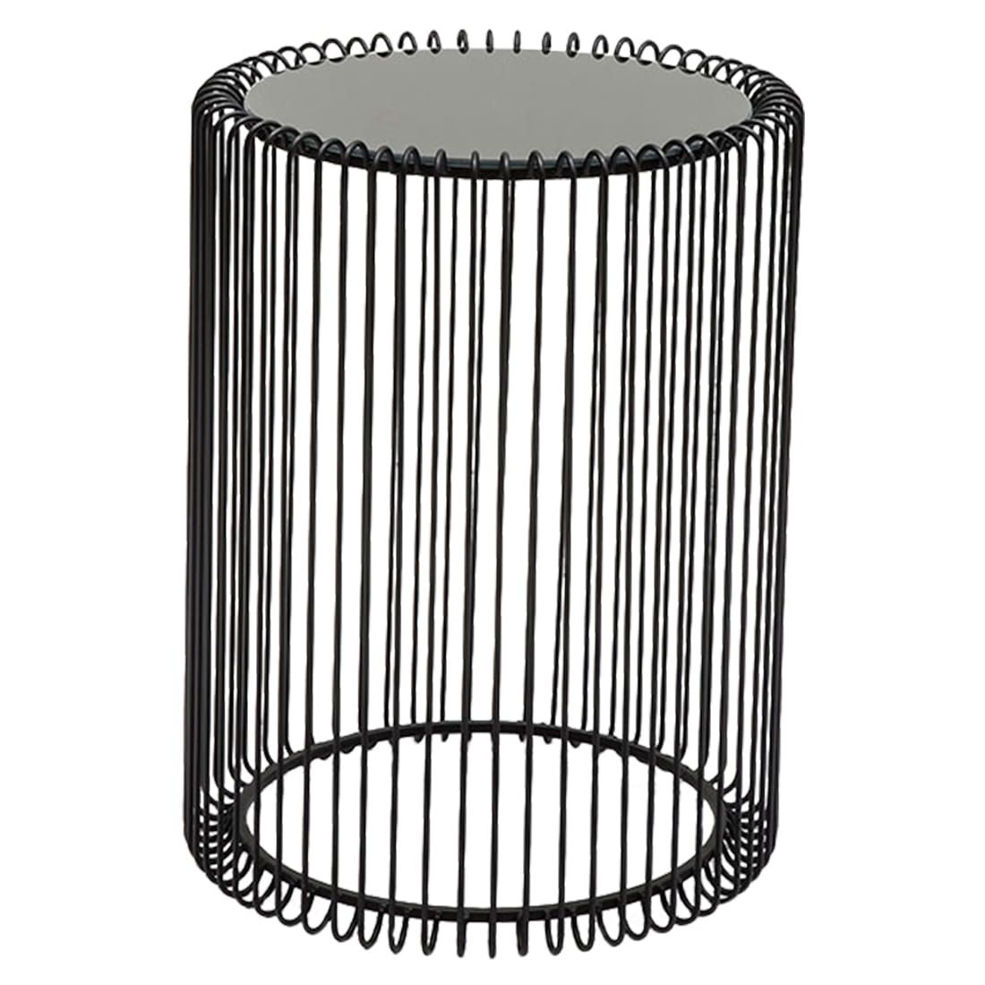 KARE Wire Schwarz Beistelltisch 2er-Set Ø44 cm