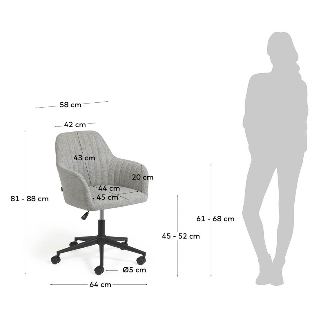 La Forma Madina Bürostuhl