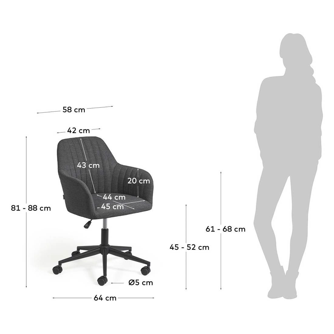 La Forma Madina Bürostuhl