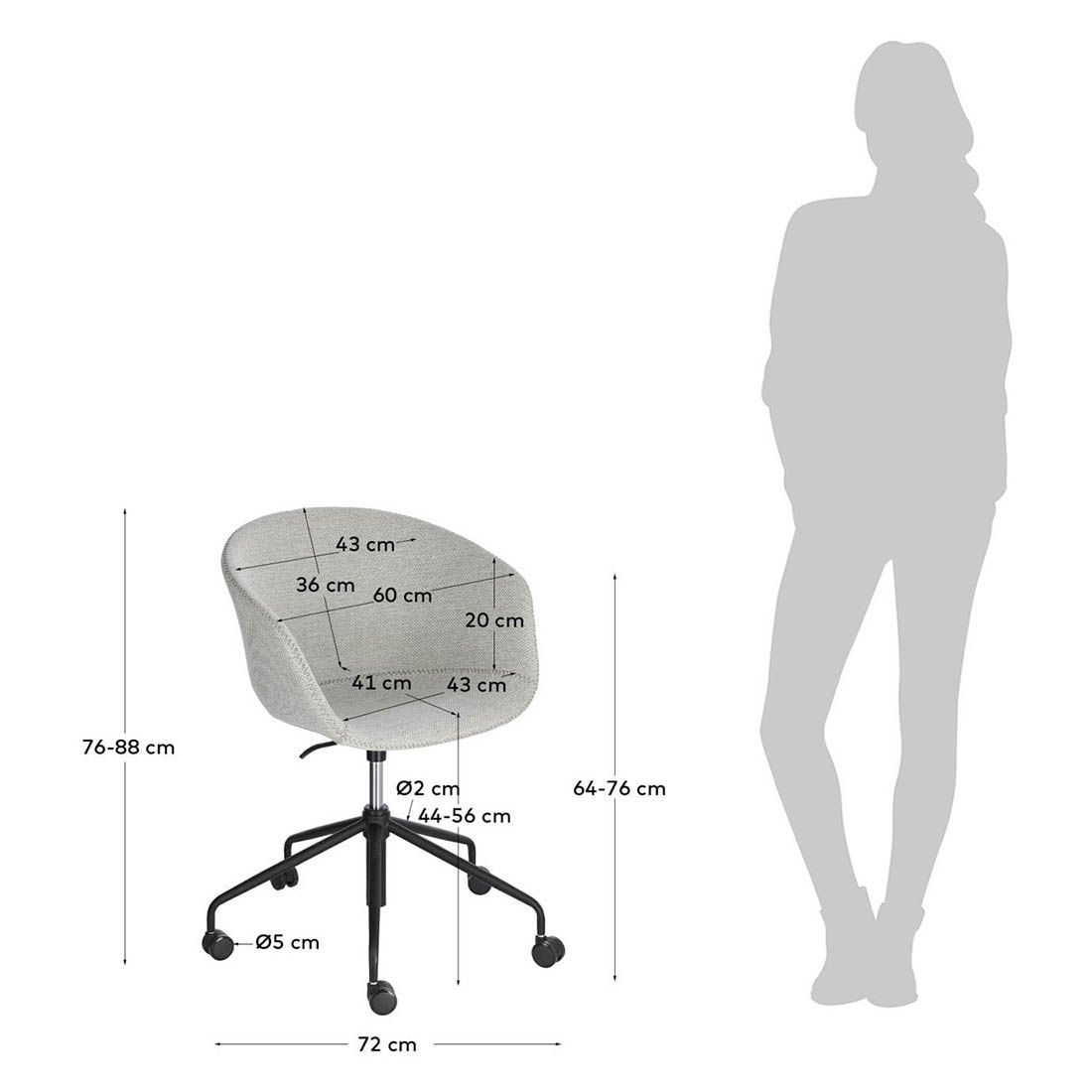 La Forma Yvette Bürostuhl