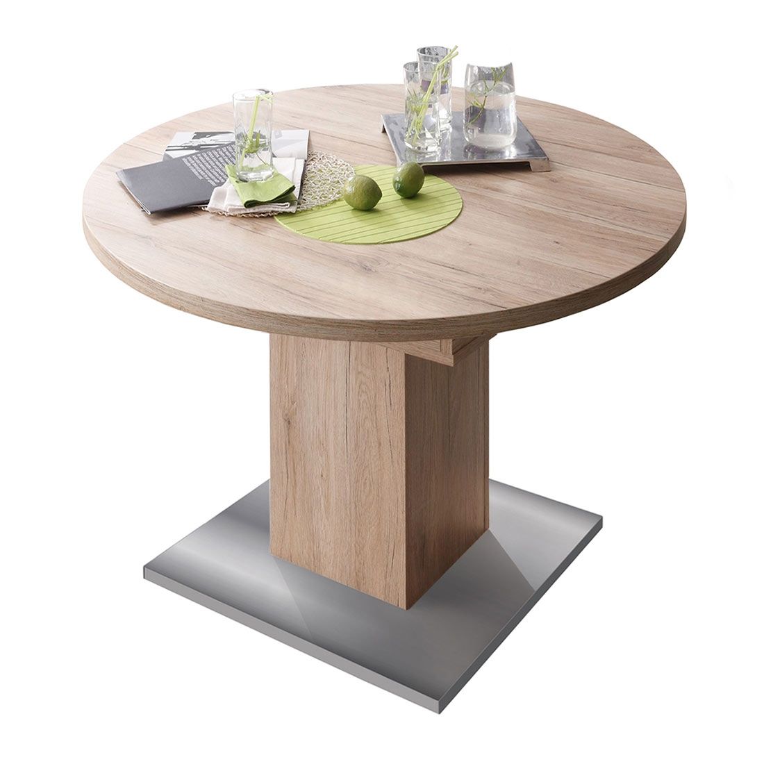 Mäusbacher Ausziehtisch Ø104/144cm