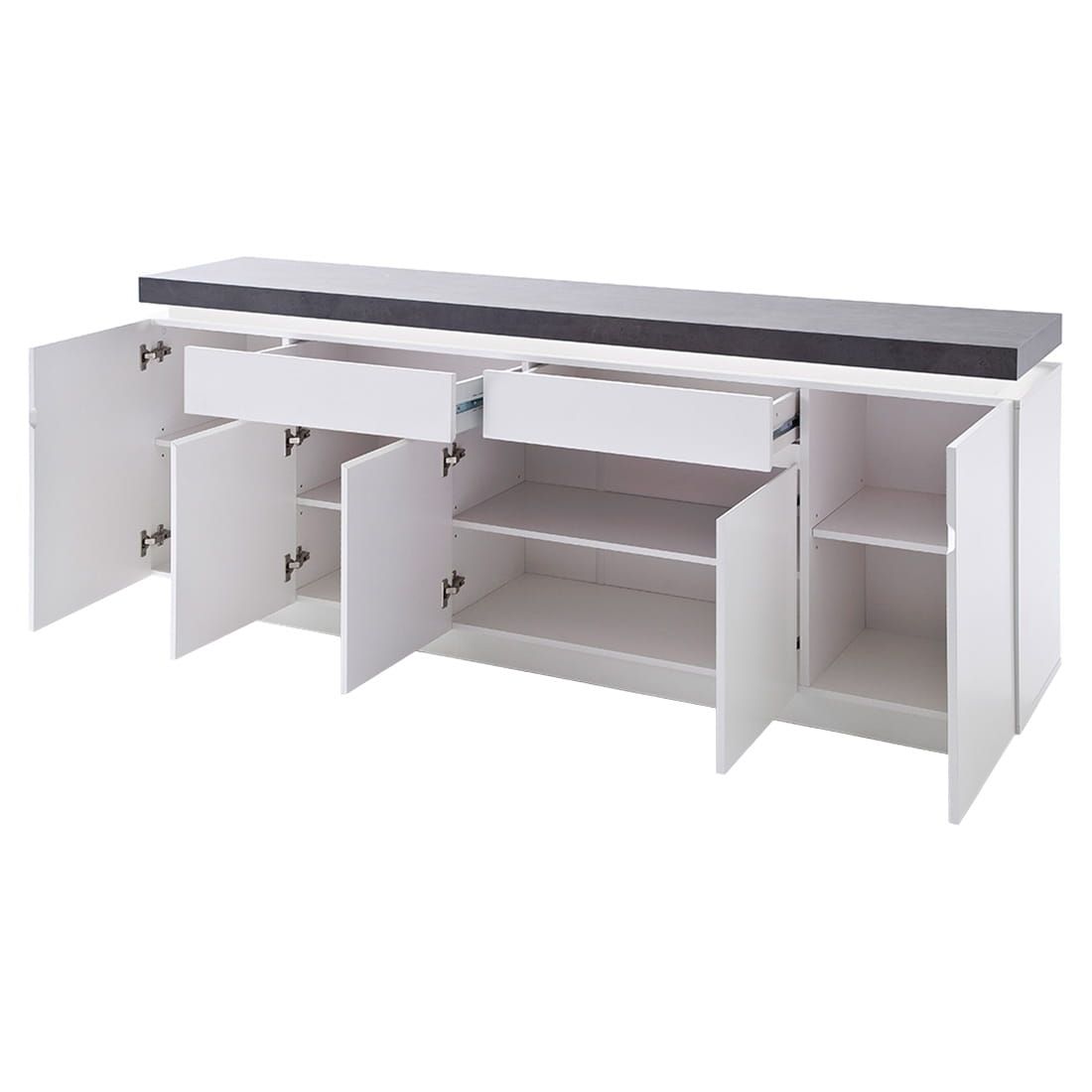 MCA Atlanta Sideboard mit Beleuchtung 200x40x80cm