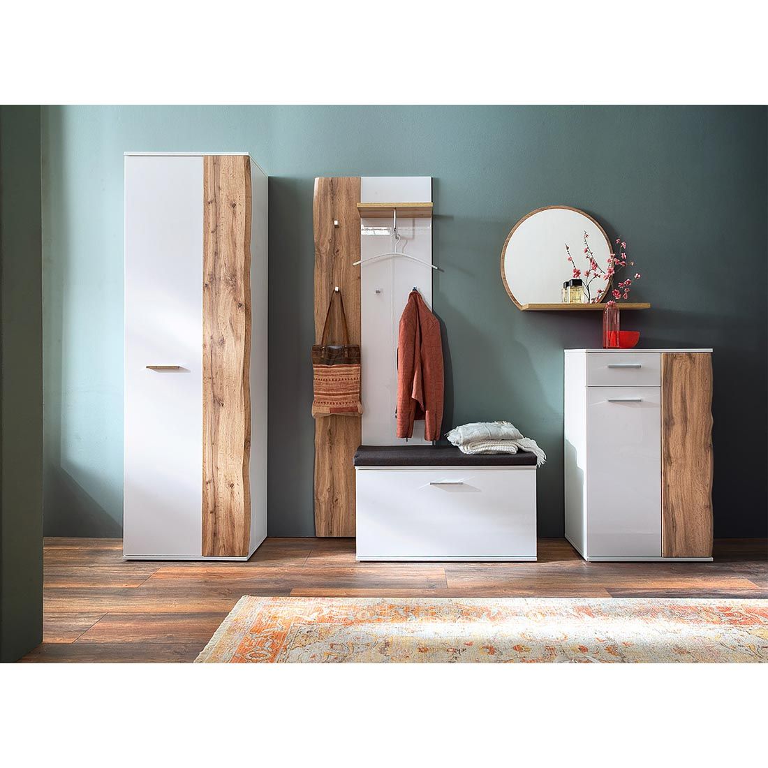 MCA Granada Garderobenschrank 64x38x197cm
