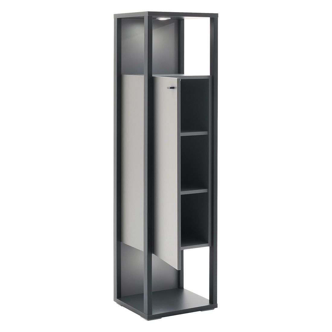 MCA Luxor Highboard mit Beleuchtung 40x37x150cm