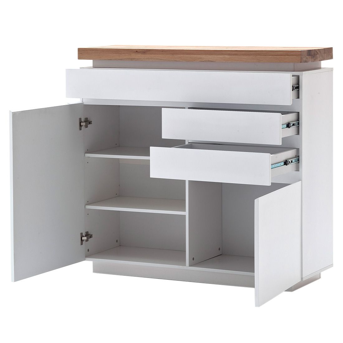 MCA Romina Sideboard mit Beleuchtung 120x40x114cm