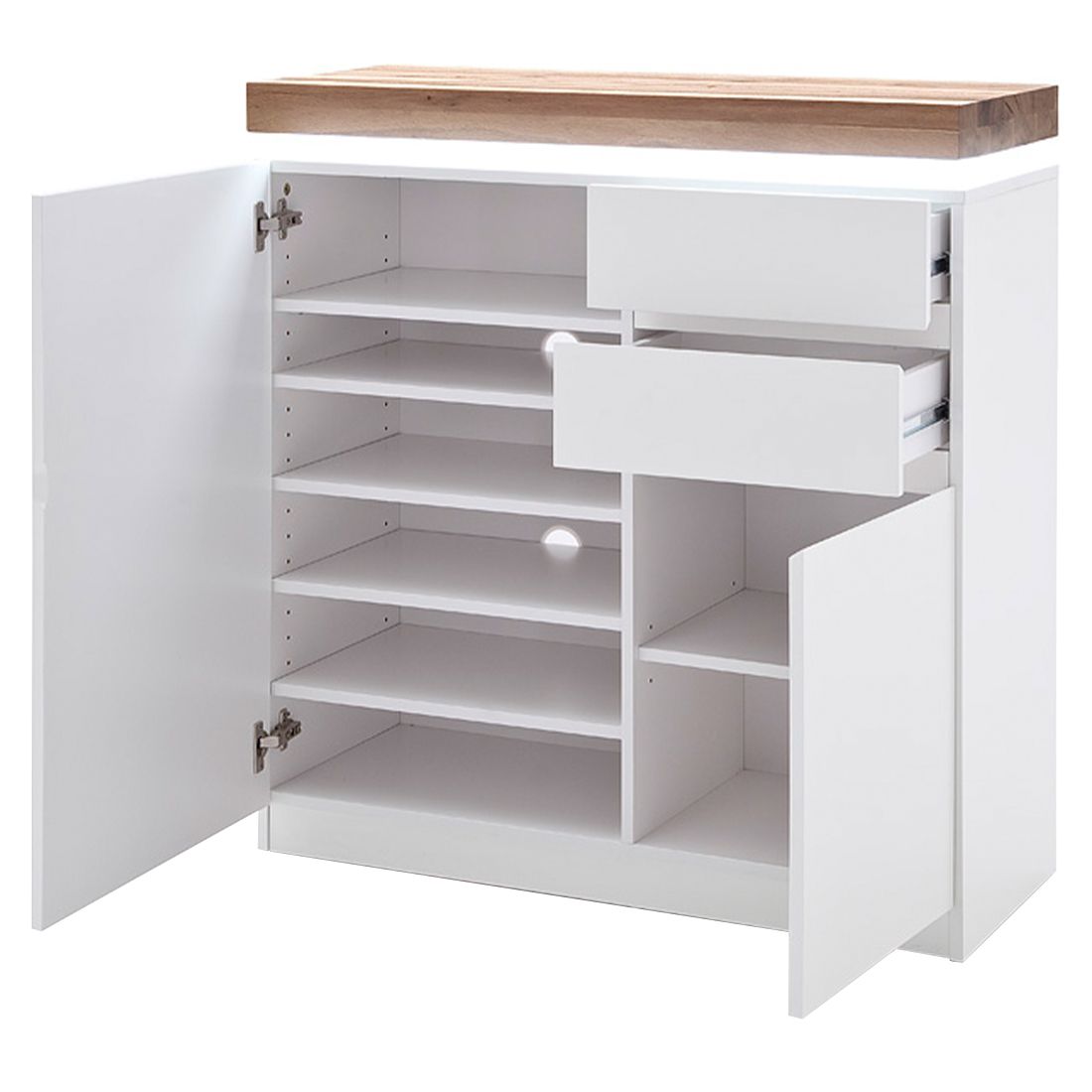 MCA Romina Kommode mit Beleuchtung 91x38x97cm