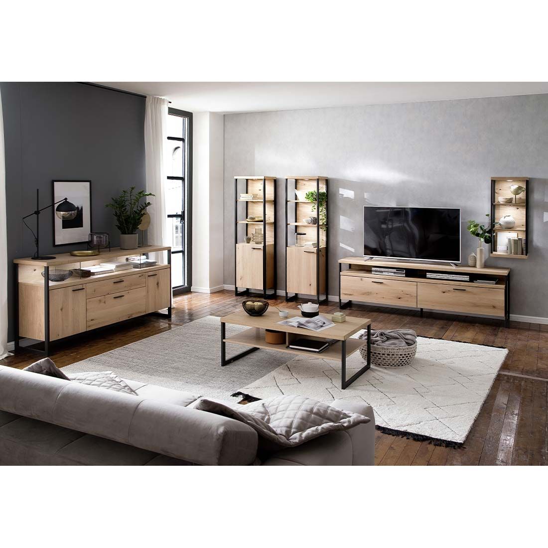 MCA Salerno Standregal 50x38x186cm