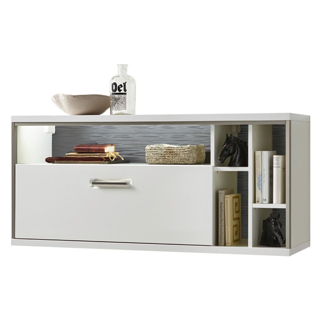 MCA Trento Hängeschrank 124x38x56cm