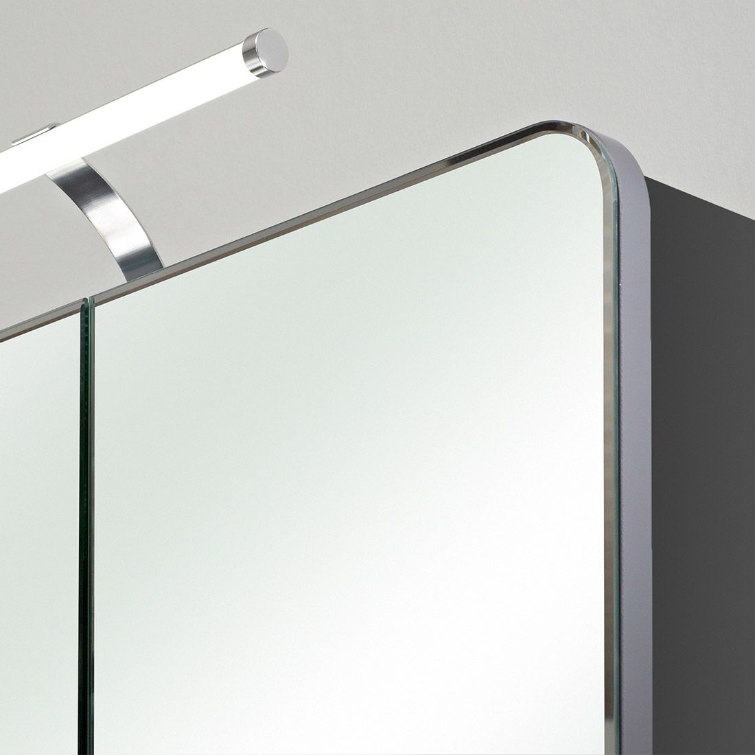 Pelipal Fokus 4005 Spiegelschrank mit LED-Beleuchtung 90x17x72cm