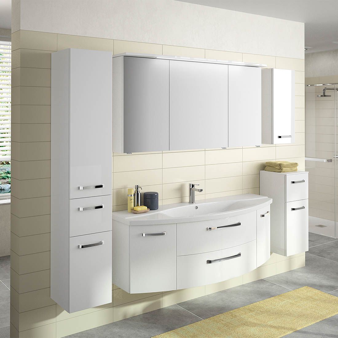 Pelipal Fokus 4010 Spiegelschrank 120x17x70,3cm