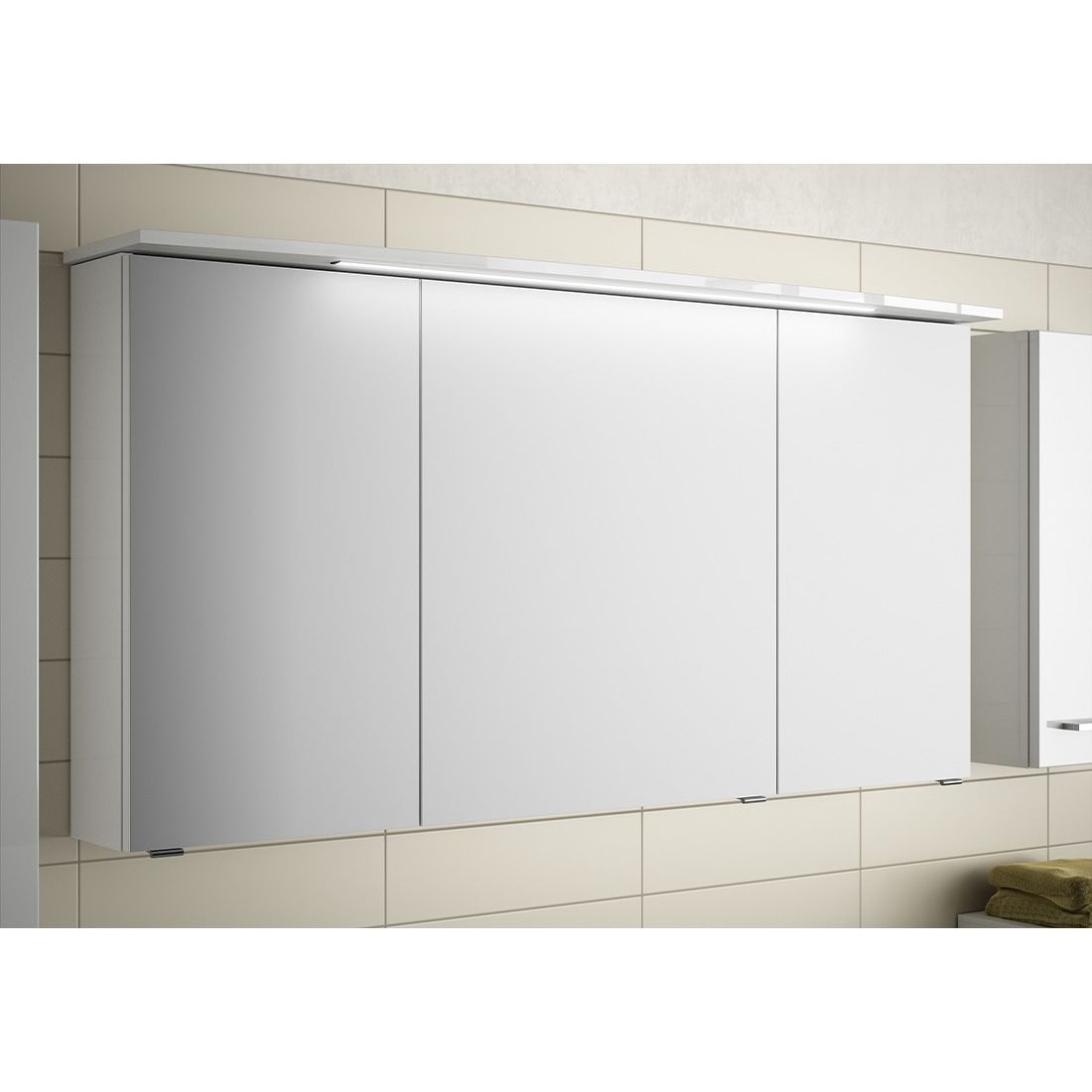 Pelipal Fokus 4010 Spiegelschrank 140x17x70,3cm