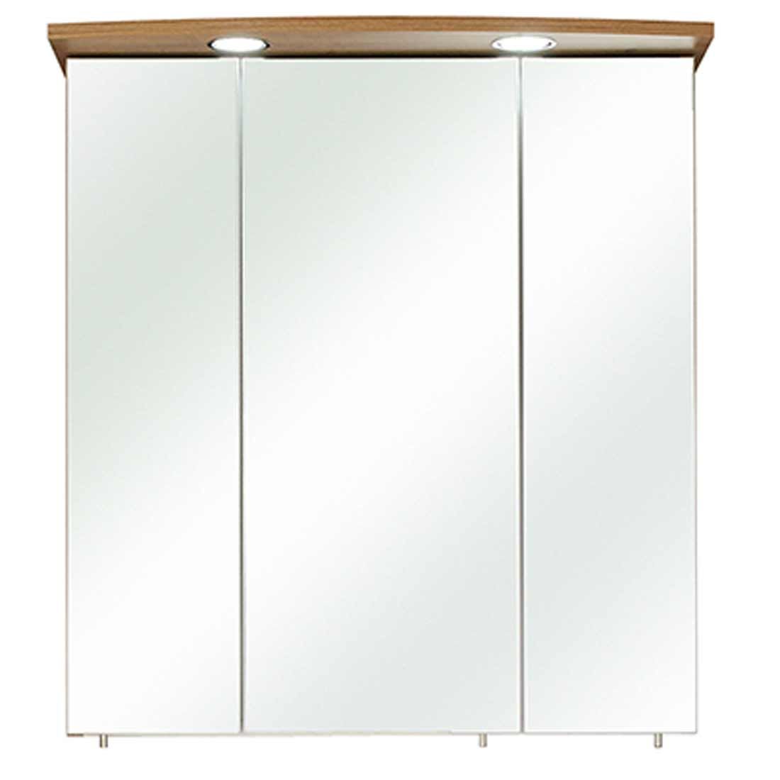 Pelipal Rüdesheim Spiegelschrank mit LED-Beleuchtung 65x20x72cm