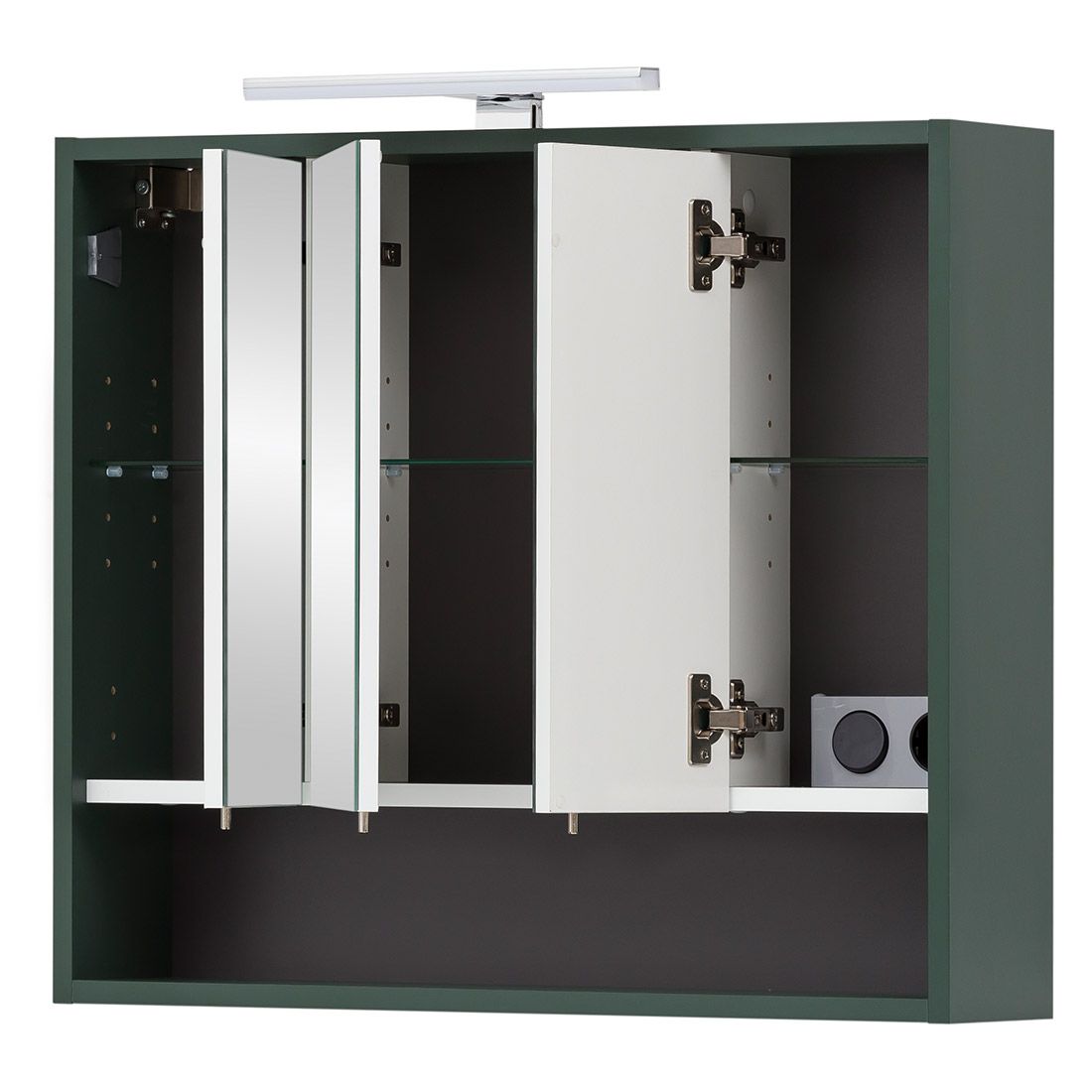 Schildmeyer Kent Spiegelschrank mit LED-Bel. 70x16x64,2cm