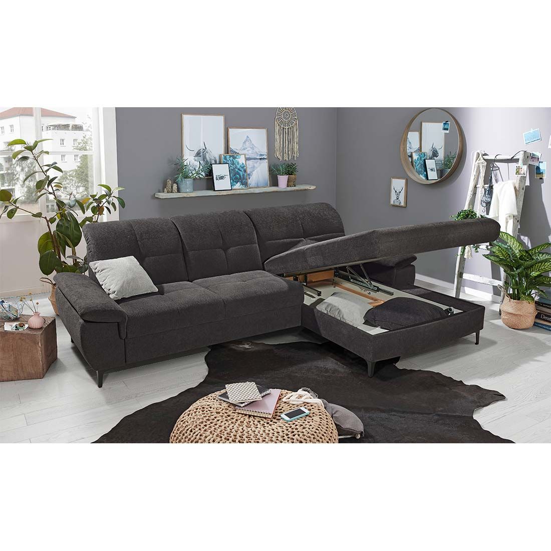 set one SO 1400 Ecksofa 305x182x104cm