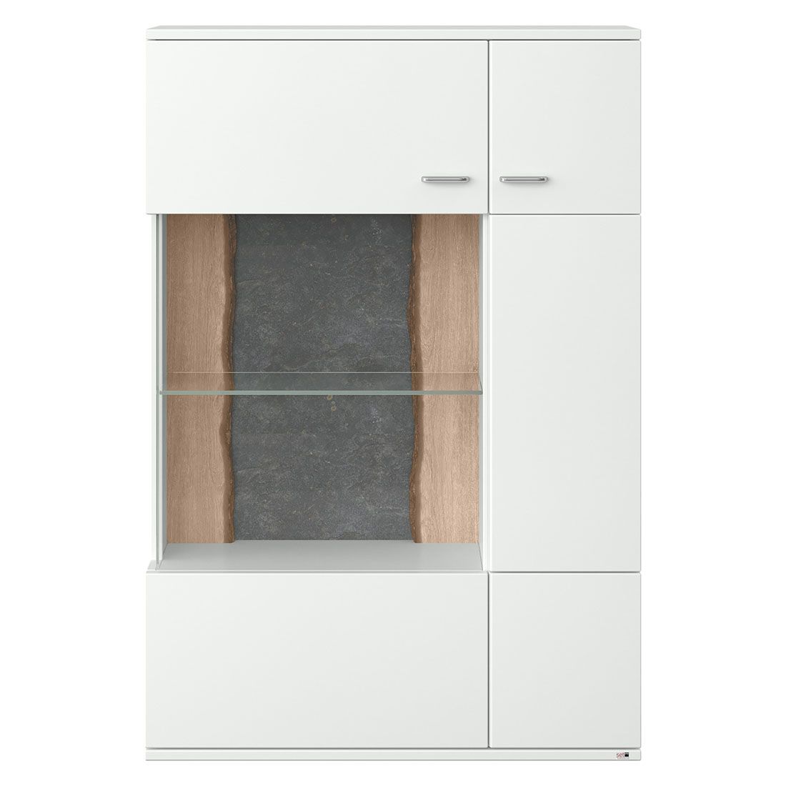 set one Tacoma Highboard 90,1x37,2x143,4cm