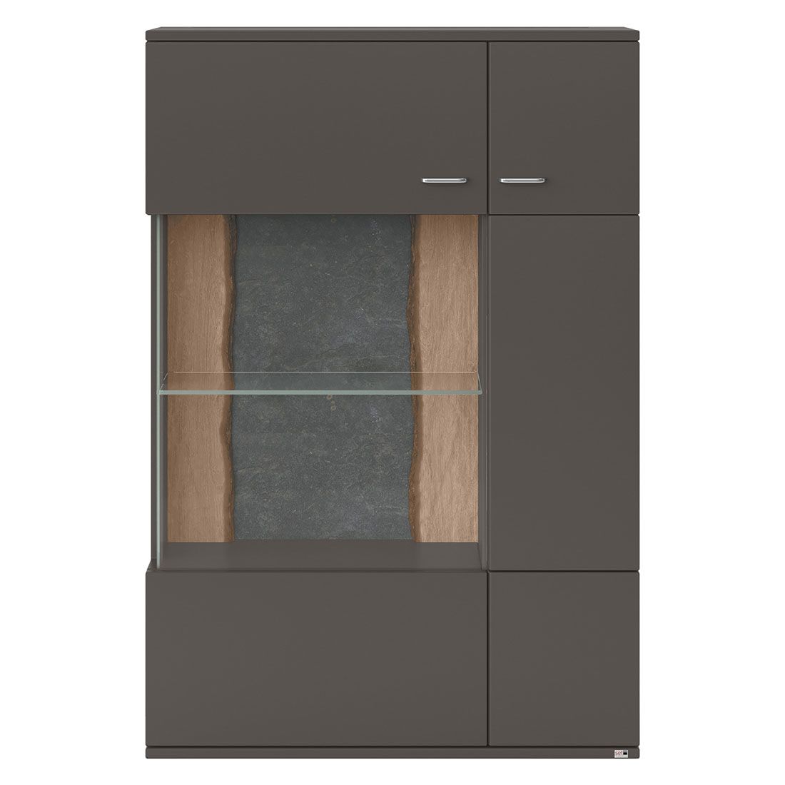 set one Tacoma Highboard 90,1x37,2x143,4cm