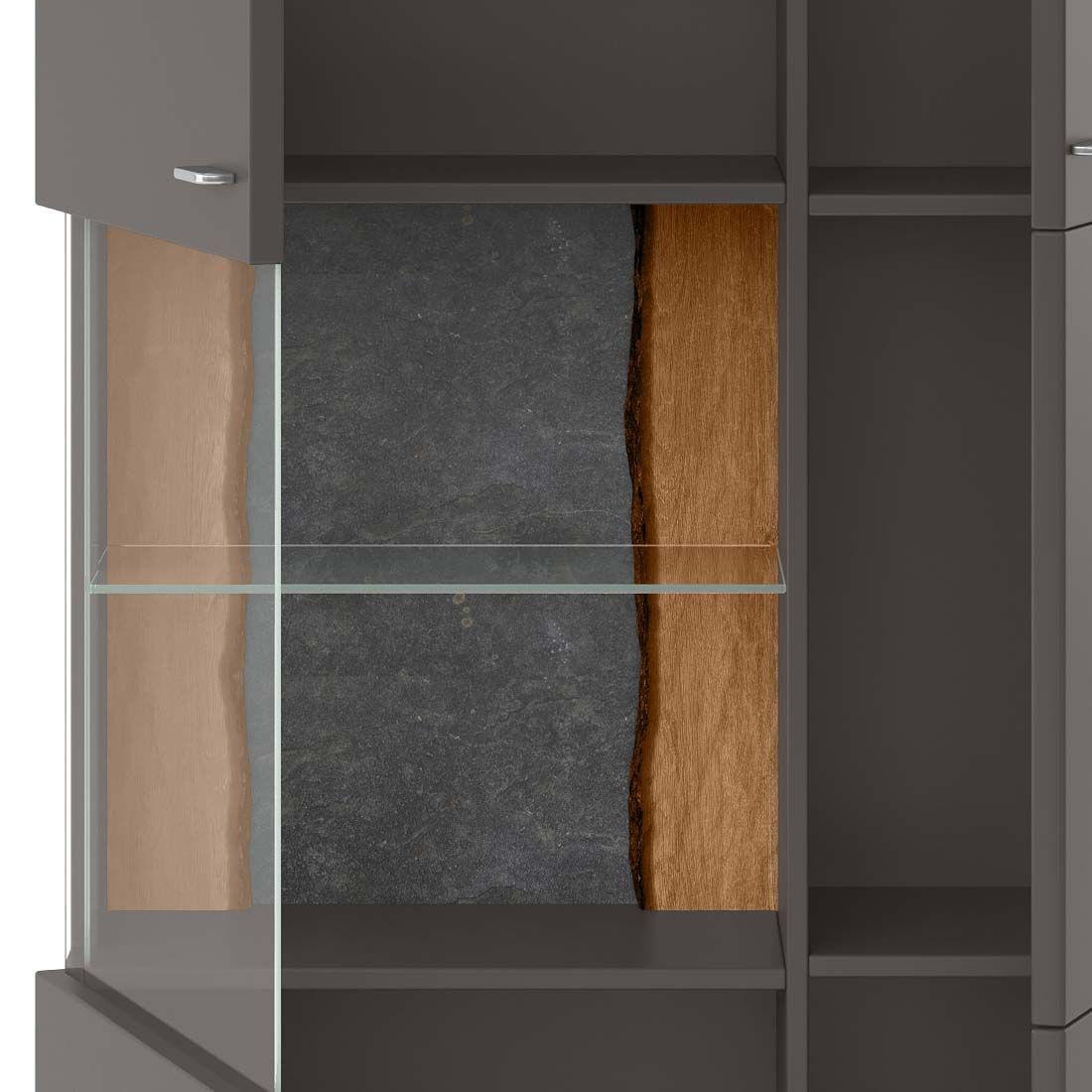 set one Tacoma Highboard 90,1x37,2x143,4cm