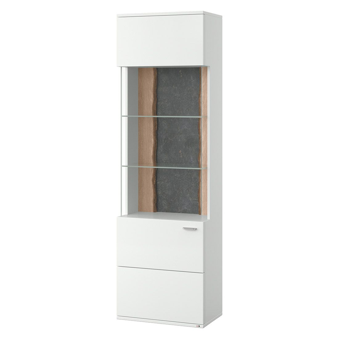 set one Tacoma Vitrine 60,1x37,2x207,4cm