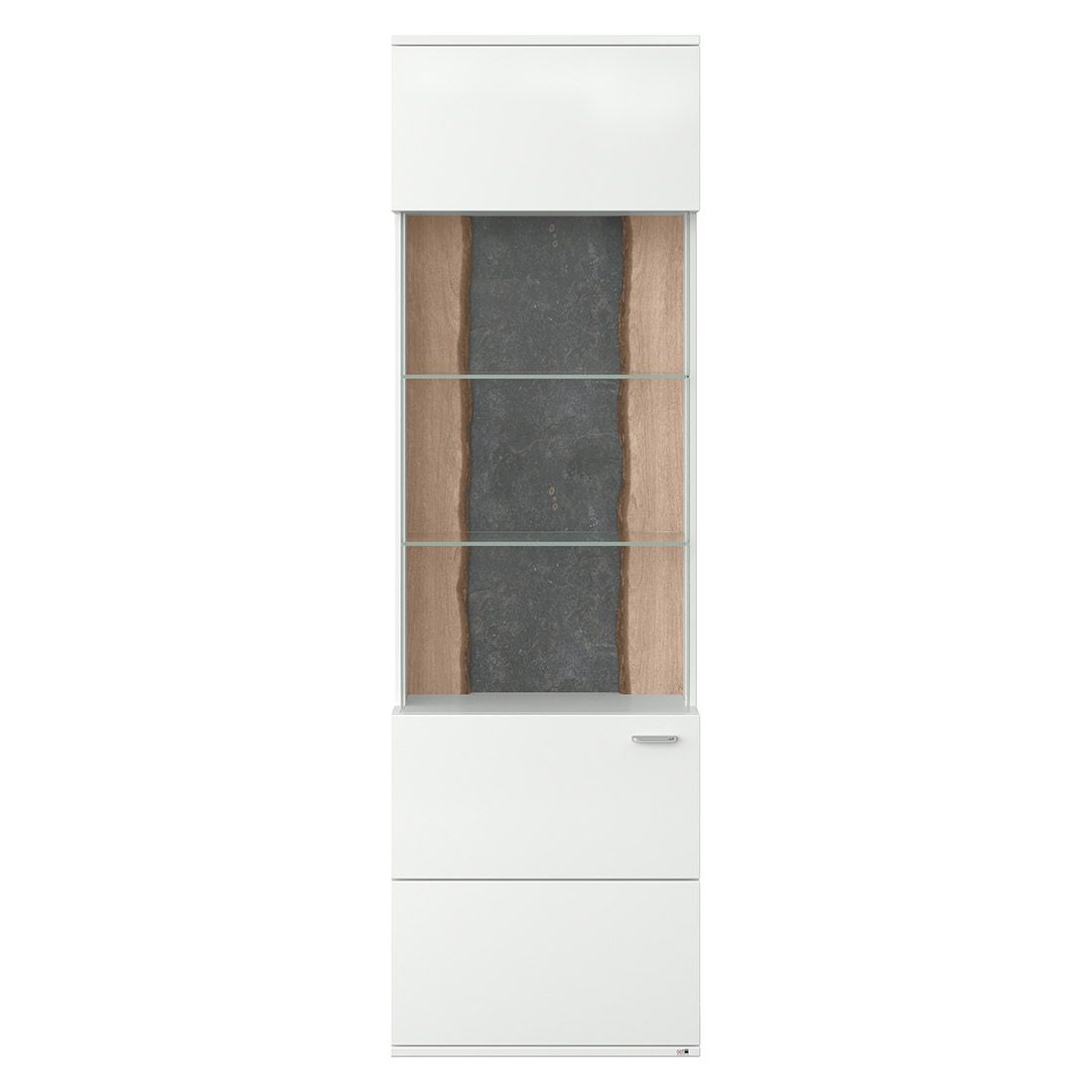 set one Tacoma Vitrine 60,1x37,2x207,4cm