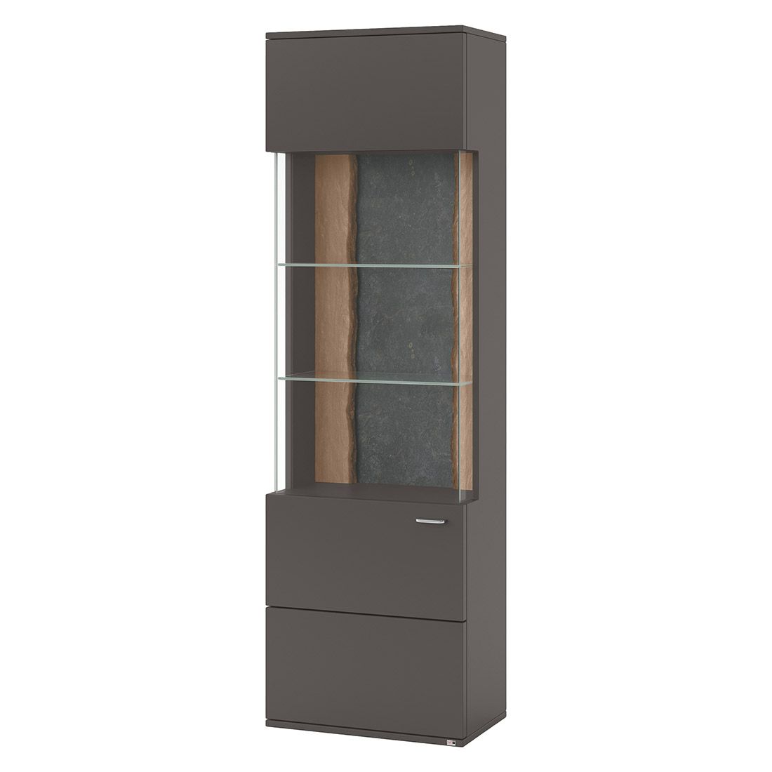 set one Tacoma Vitrine 60,1x37,2x207,4cm