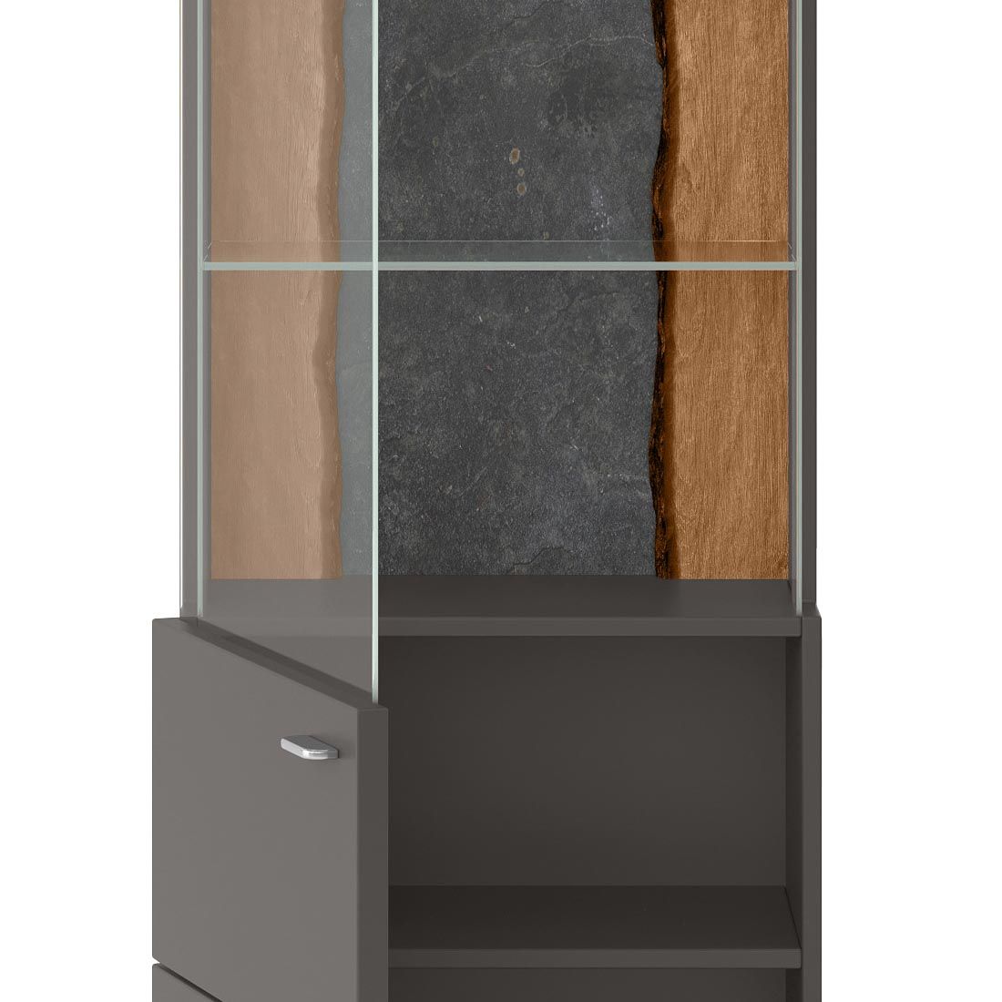 set one Tacoma Vitrine 60,1x37,2x207,4cm