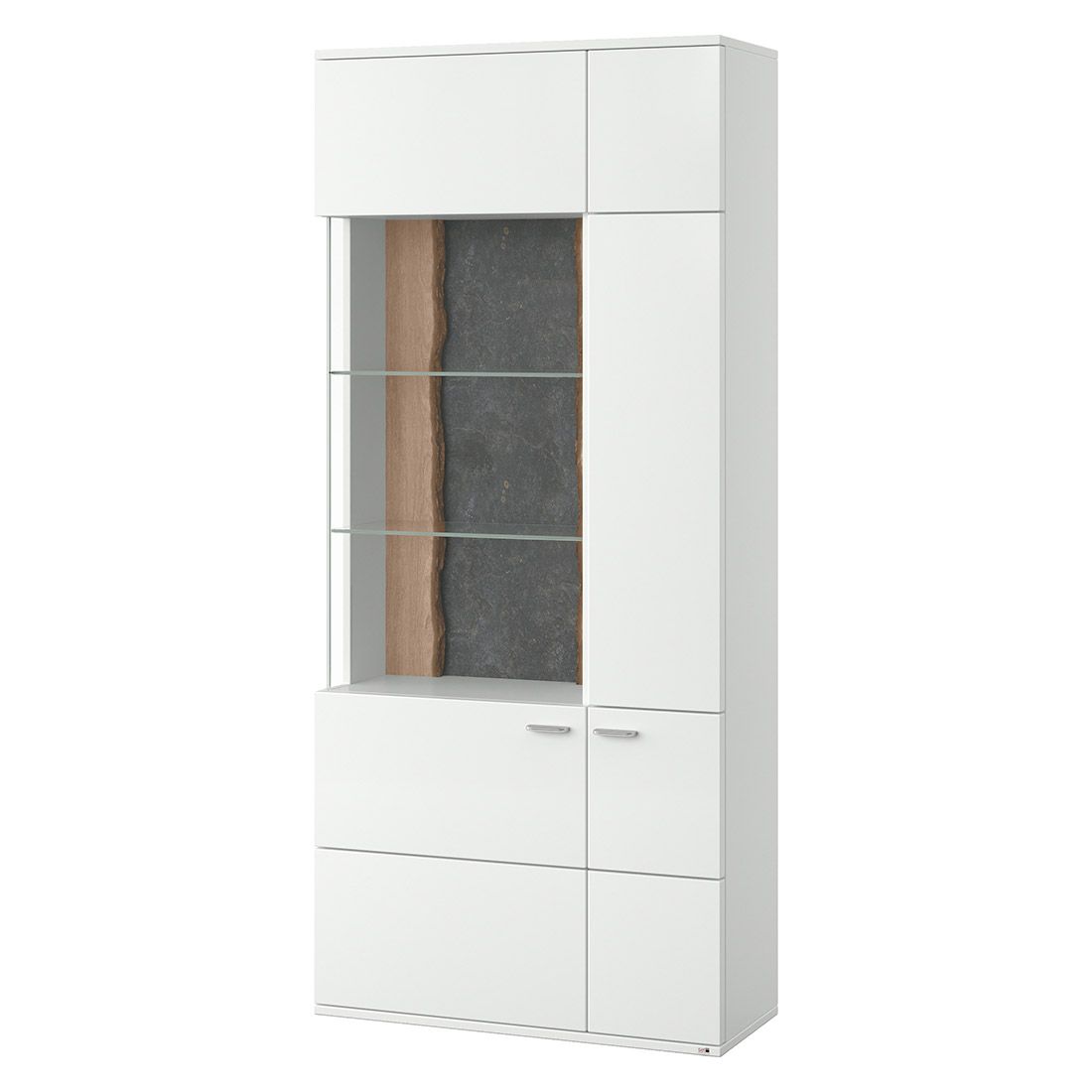 set one Tacoma Vitrine 90,1x37,2x207,4cm