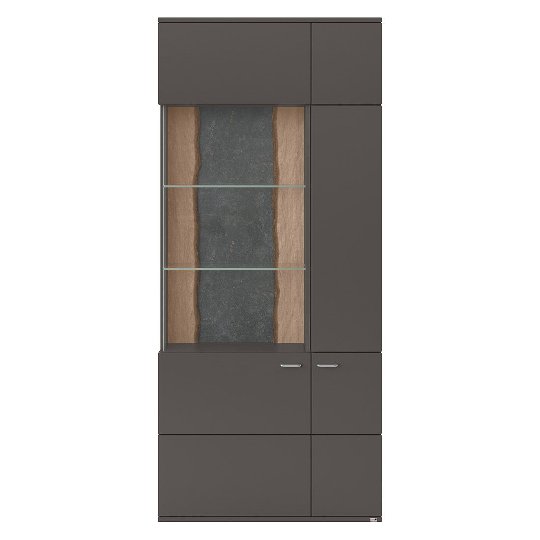 set one Tacoma Vitrine 90,1x37,2x207,4cm