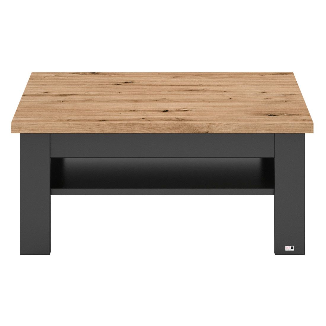 set one York Couchtisch 90x90cm