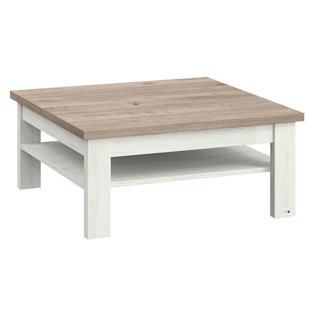 set one York Couchtisch 90x90cm