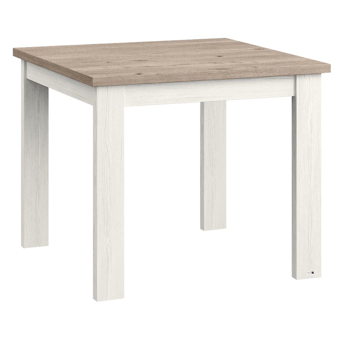 set one York Esstisch 90x90cm