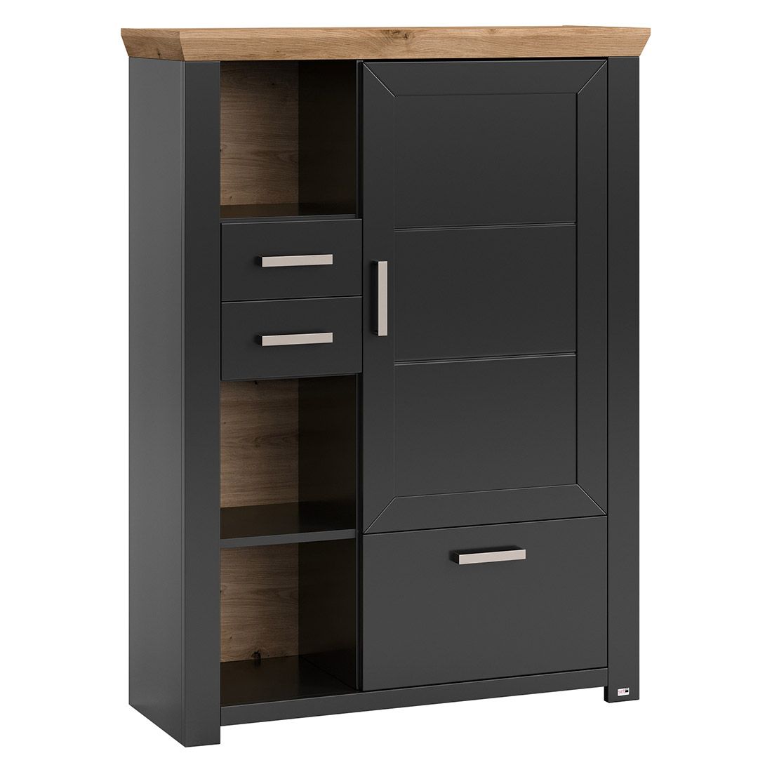 set one York Highboard 104,5x42,2x142,6cm