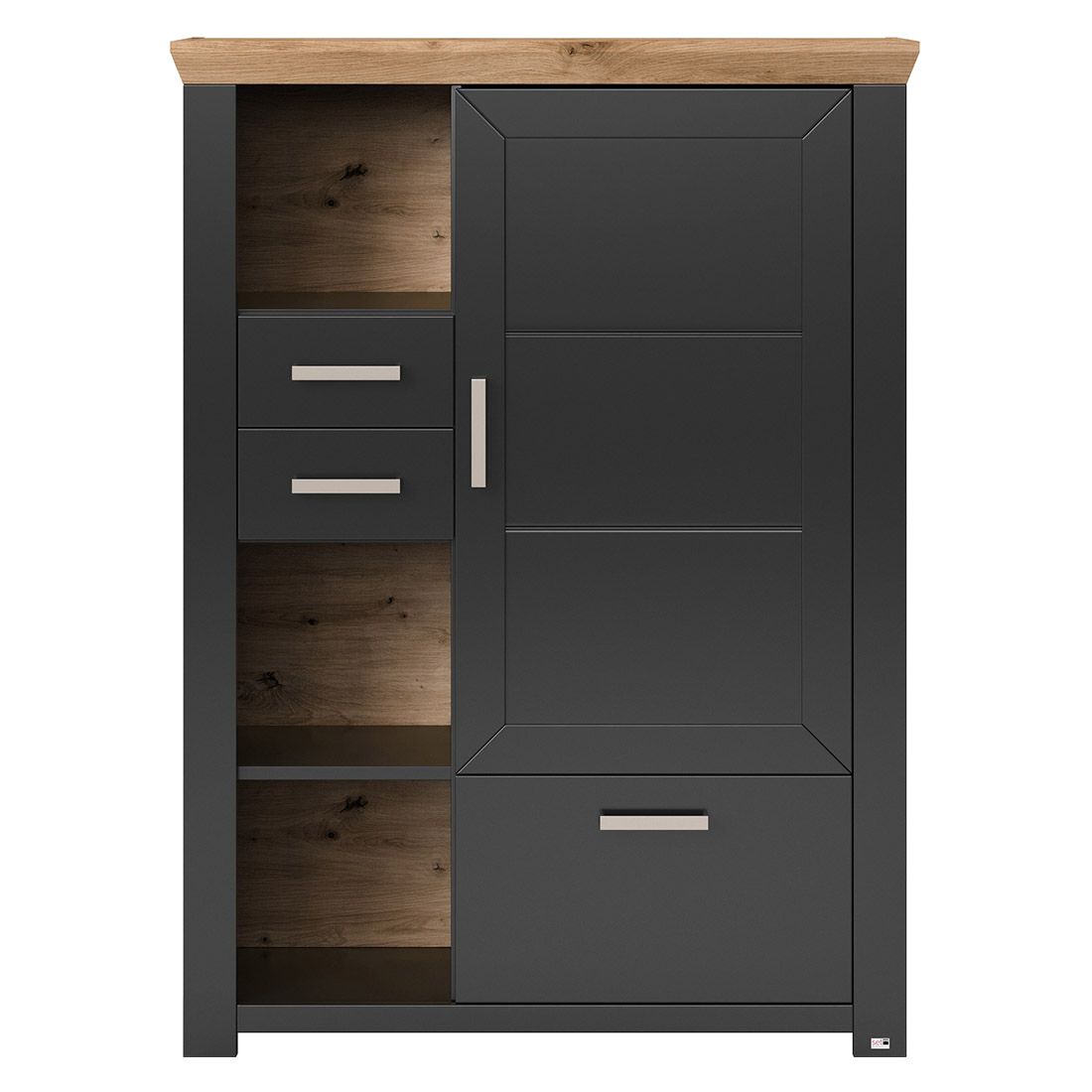 set one York Highboard 104,5x42,2x142,6cm