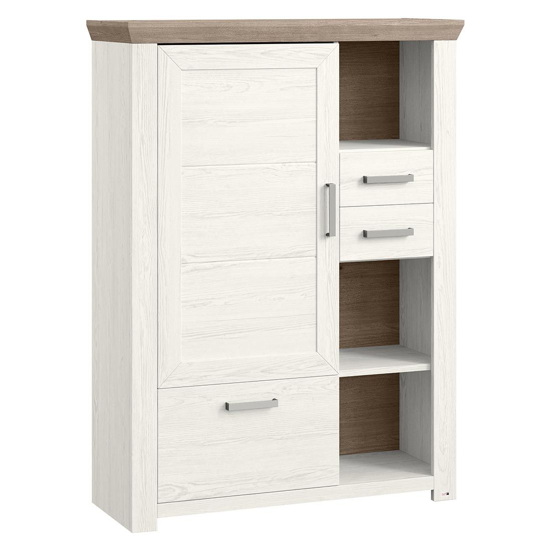 set one York Highboard 104,5x42,2x142,6cm