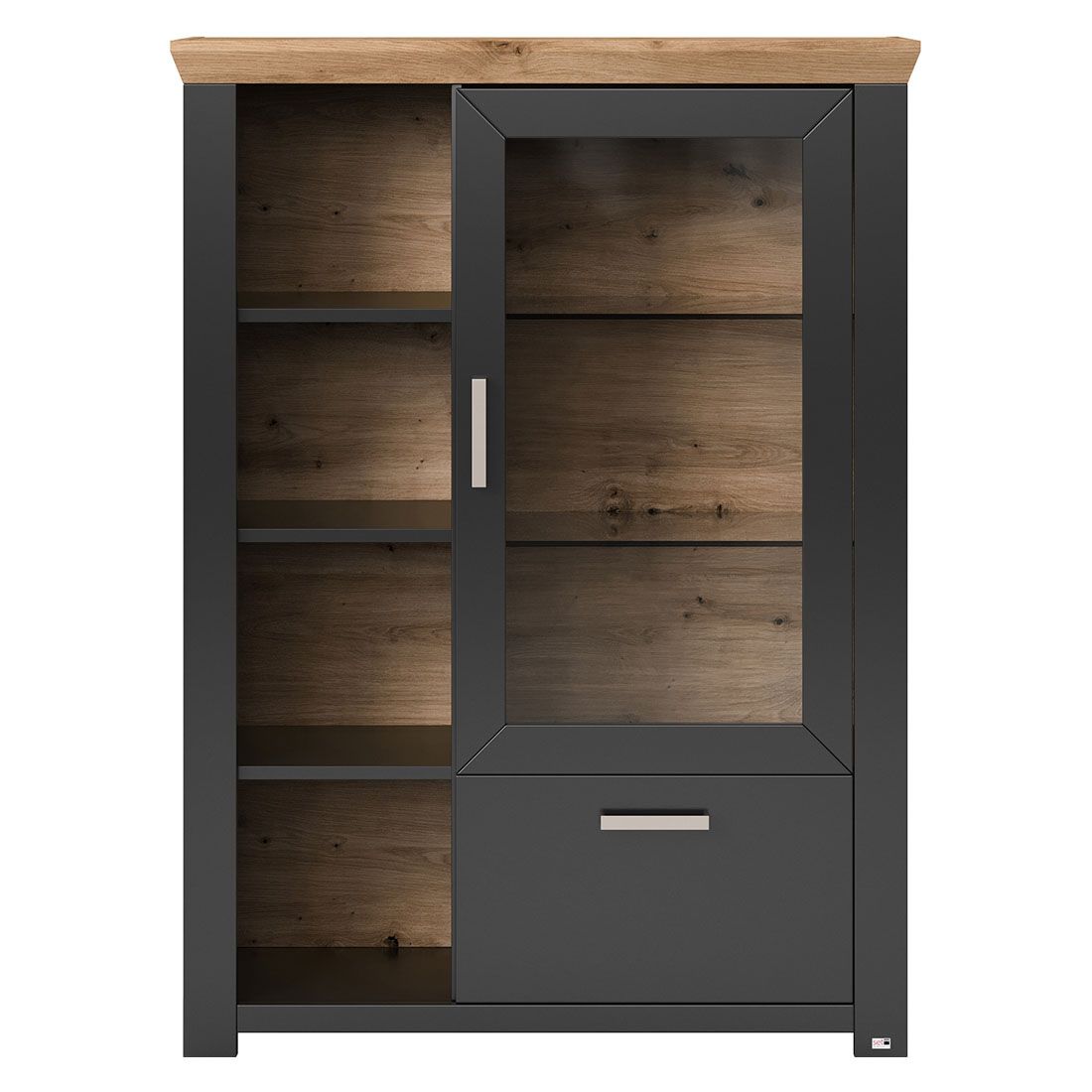 set one York Highboard 104,5x42,2x142,6cm