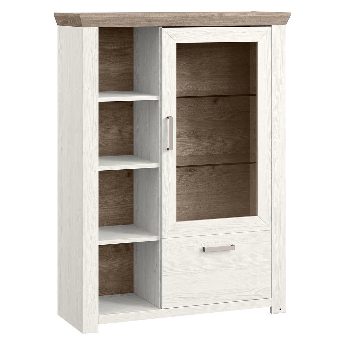 set one York Highboard 104,5x42,2x142,6cm