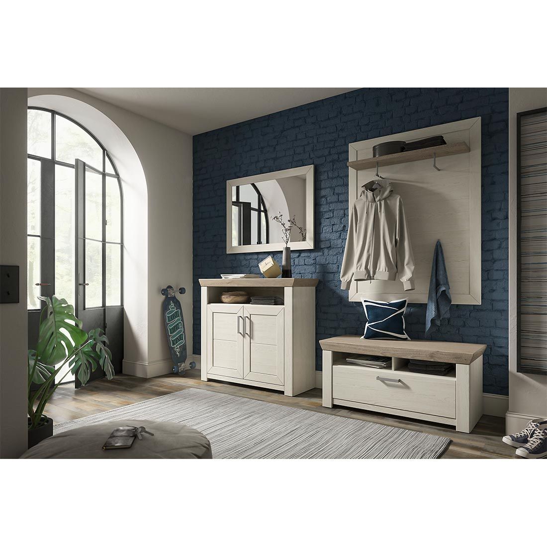 set one York Kommode 104,5x42,2x93,4cm