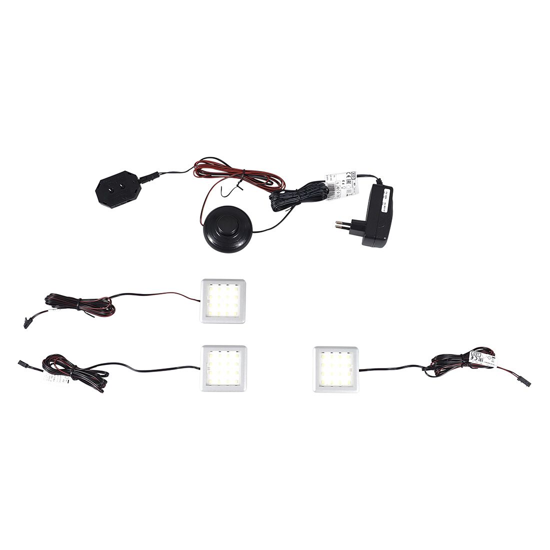set one York LED-Unterbauleuchte 3er-Set