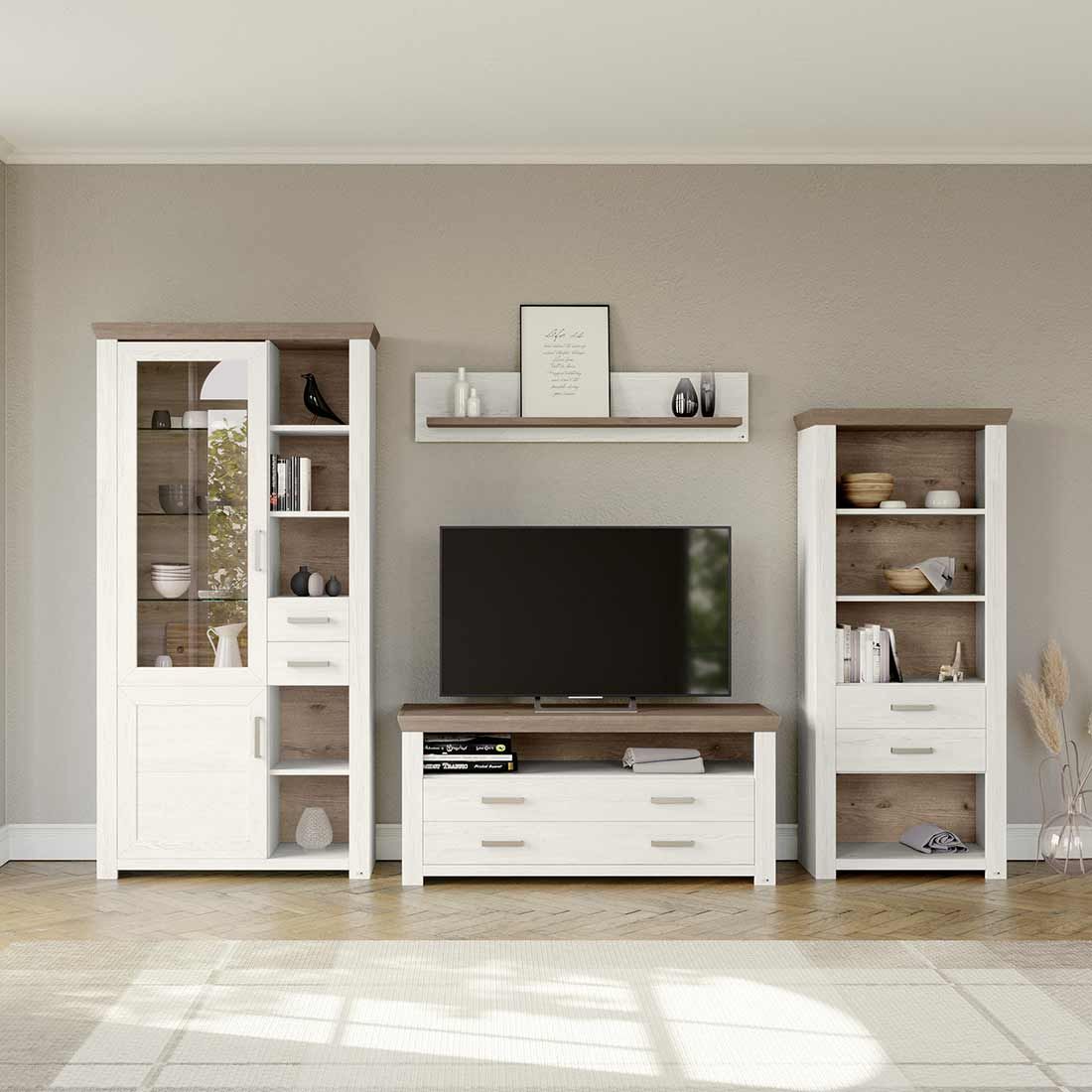 set one York Standregal 74,5x42,2x174,6cm