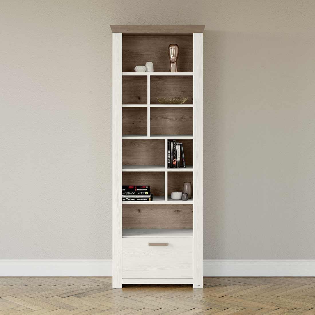 set one York Standregal 74,5x42,2x206,6cm