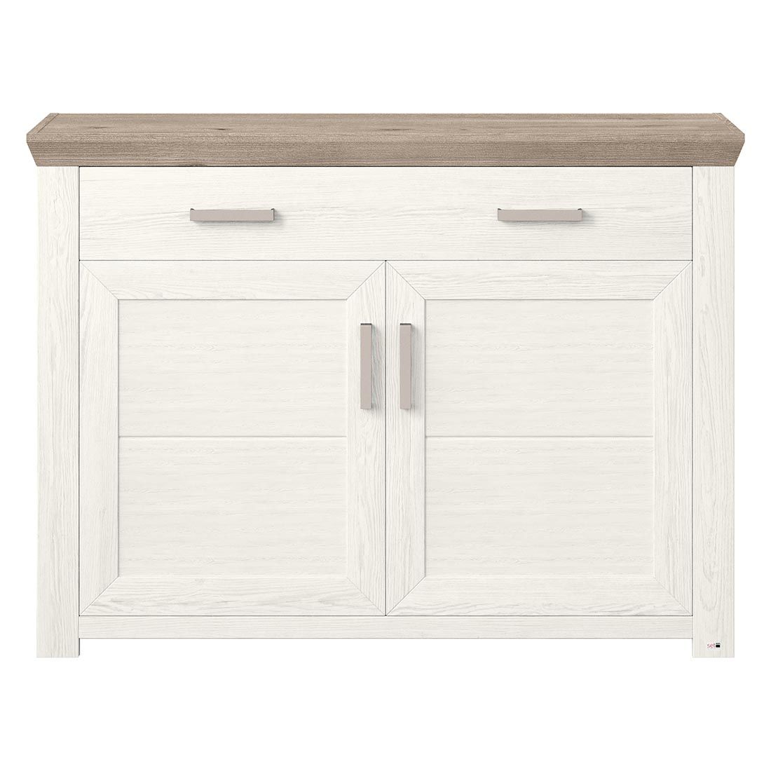 set one York Sideboard 129,3x44,2x94,6cm Pino Aurelio/Nelson Eiche