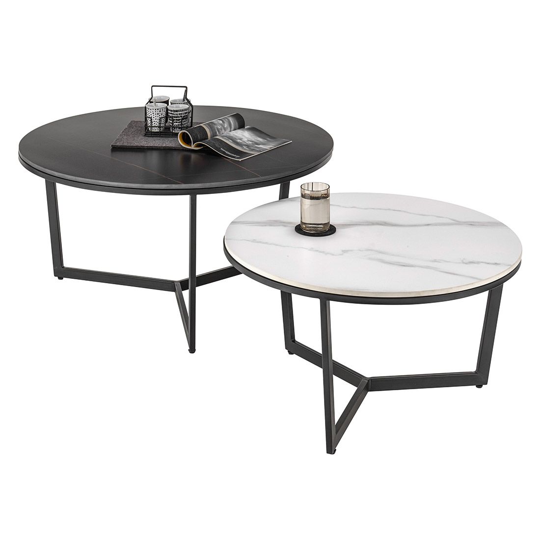 STOLKOM Harper Couchtisch-Set 2-tlg.