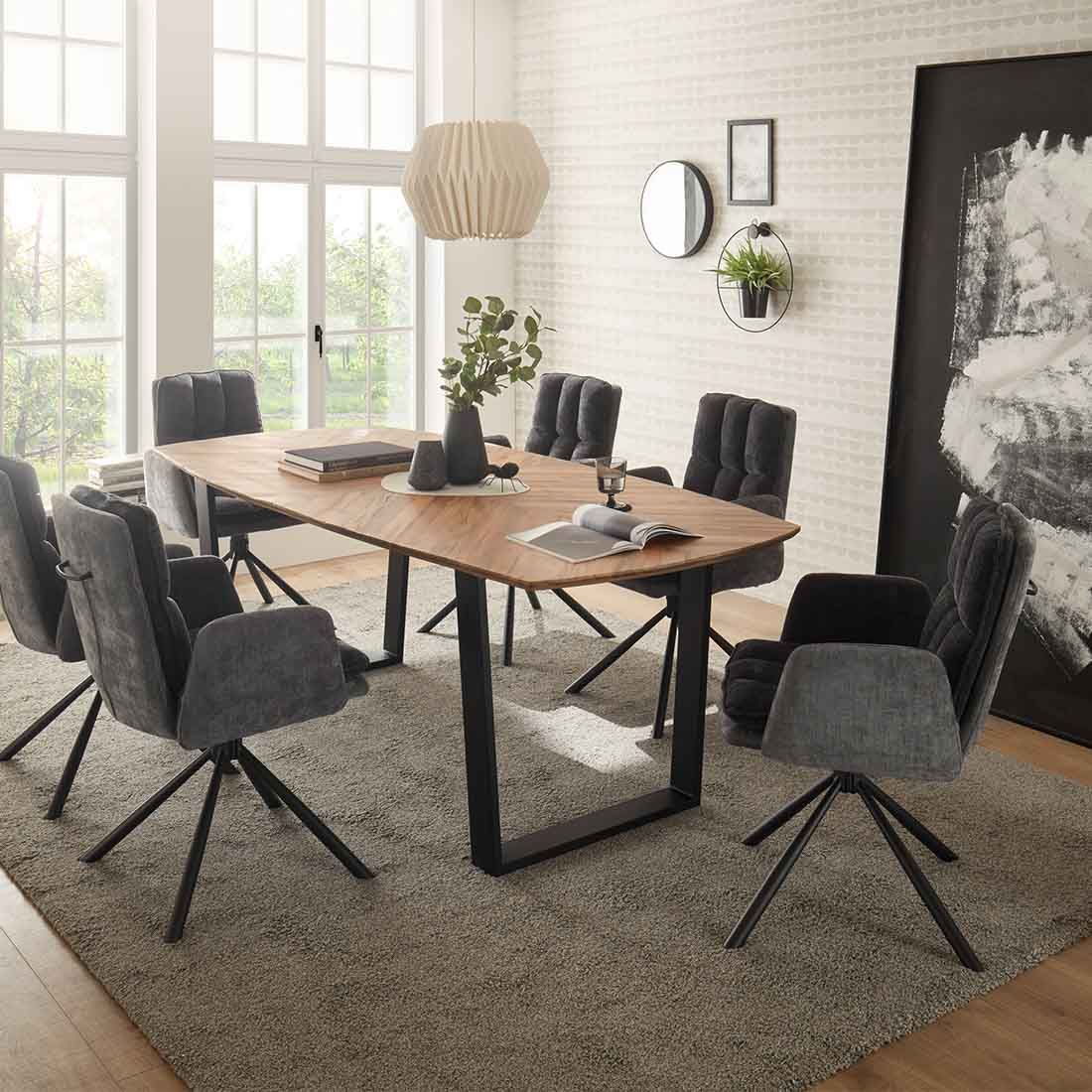 STOLKOM Zac Esstisch 220x100cm