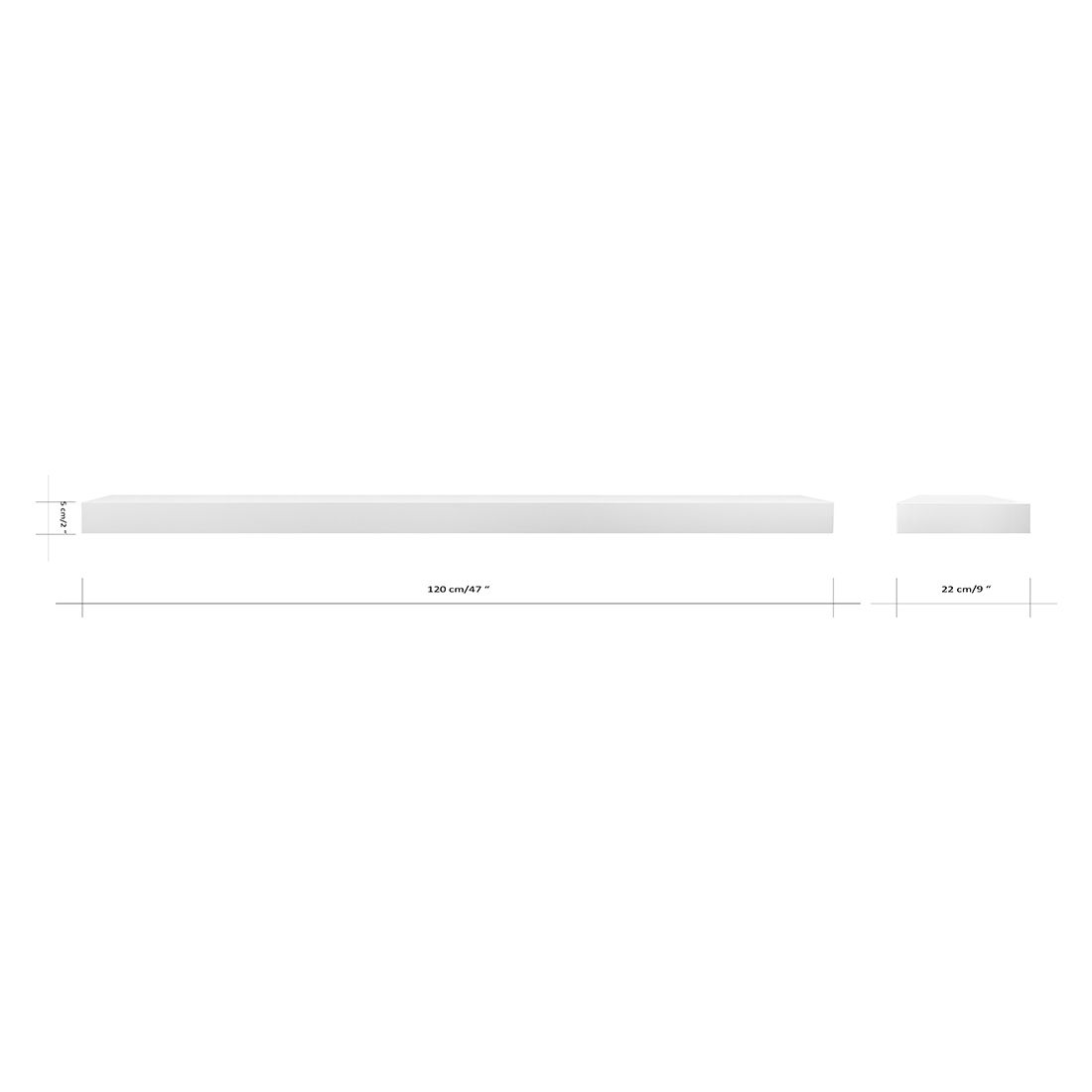 TEMAHOME Balda Wandboard 120x22x5cm