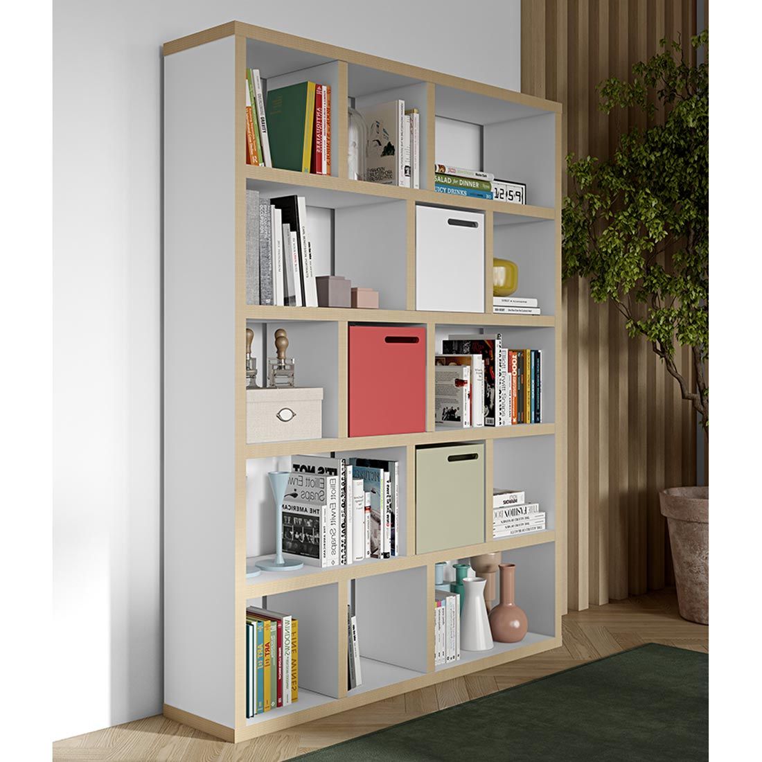 TEMAHOME Berlin Standregal 150x34x198cm