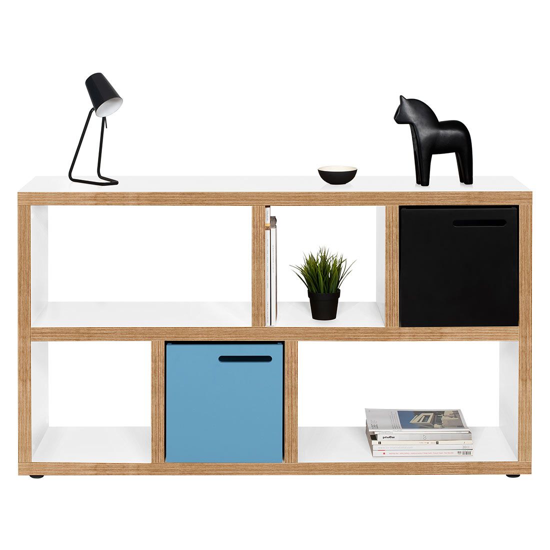TEMAHOME Berlin Standregal 150x34x83cm