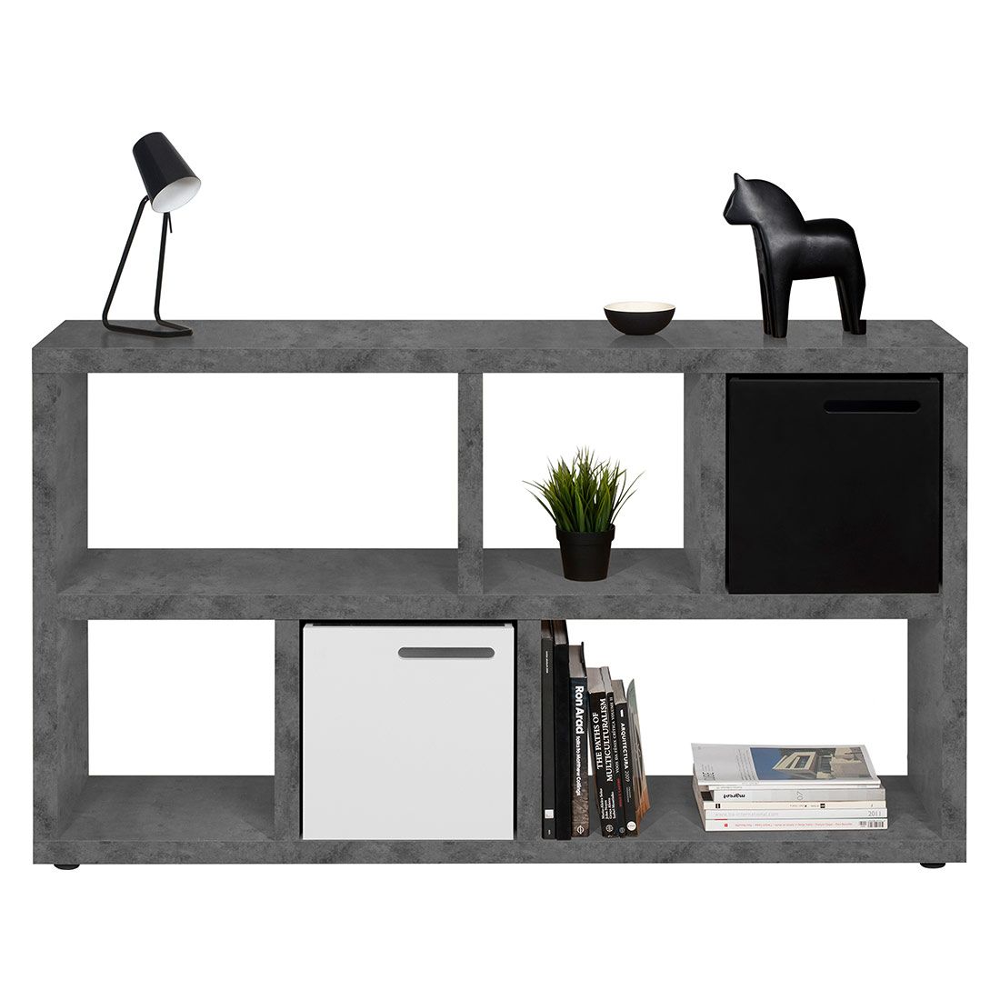 TEMAHOME Berlin Standregal 150x34x83cm