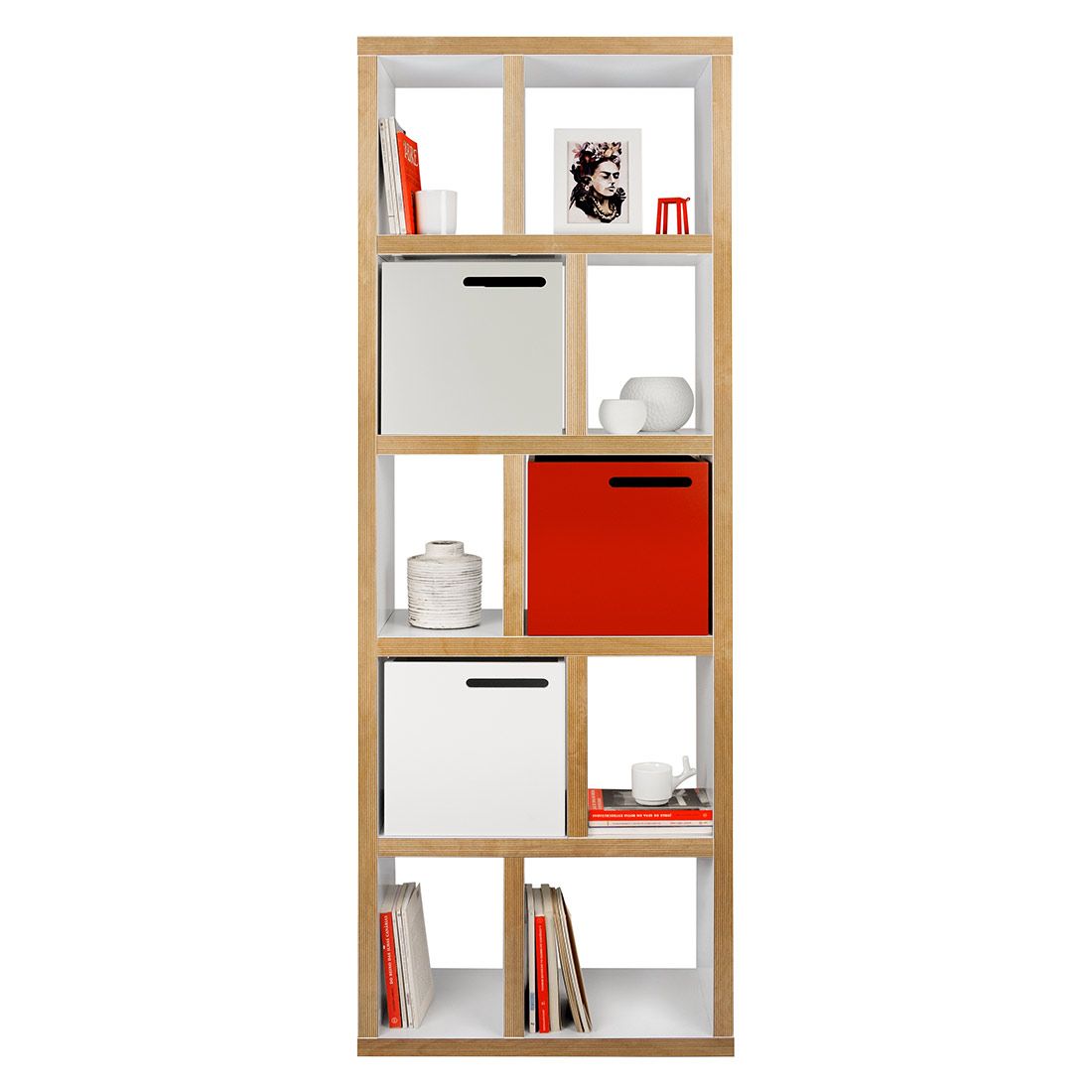 TEMAHOME Berlin Standregal 70x34x198cm