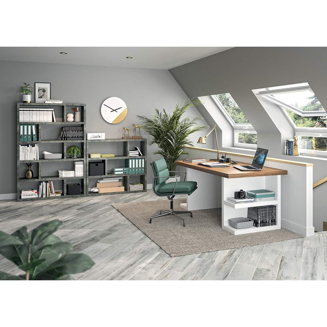 TEMAHOME Dublin Standregal 120x29x173cm