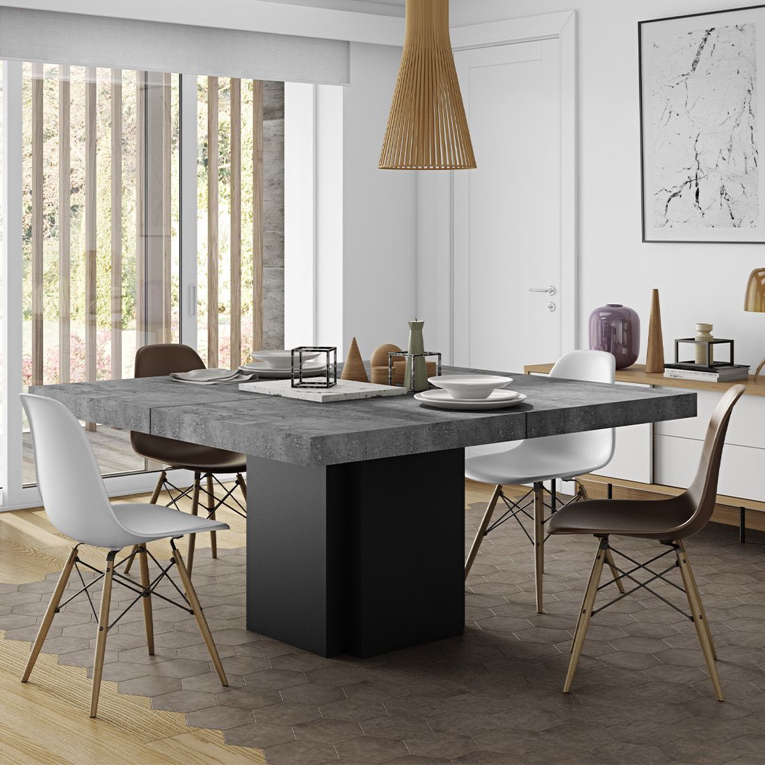 TEMAHOME Dusk Esstisch 150x150cm