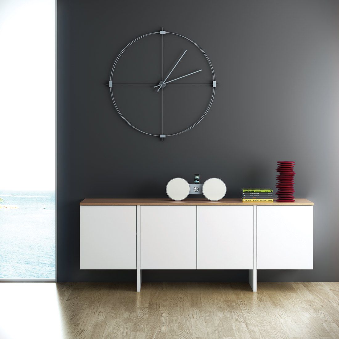 TEMAHOME Edge Sideboard 200x42x76cm